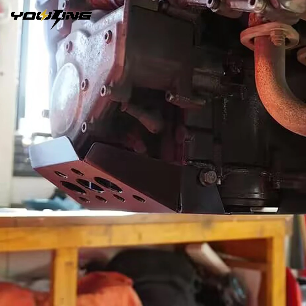 لوحة التزلج محرك الحرس الهيكل غطاء للحماية البطن عموم حامي لسيارات BMW K75 K100 K1100 K1200 مقهى المتسابق K 75 100 1100 1200