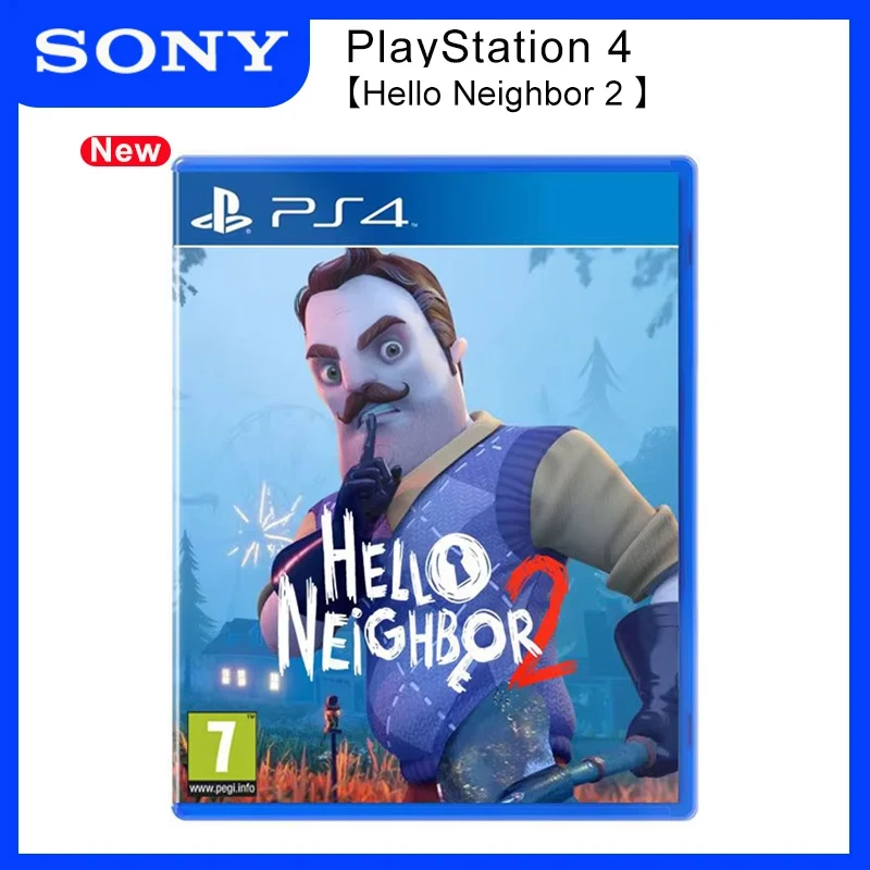 Sony PlayStation 4 Hello Neighbor 2 PS4 Game Deals for Platform PlayStation4 PS4 PlayStation5 PS5 Game Disks