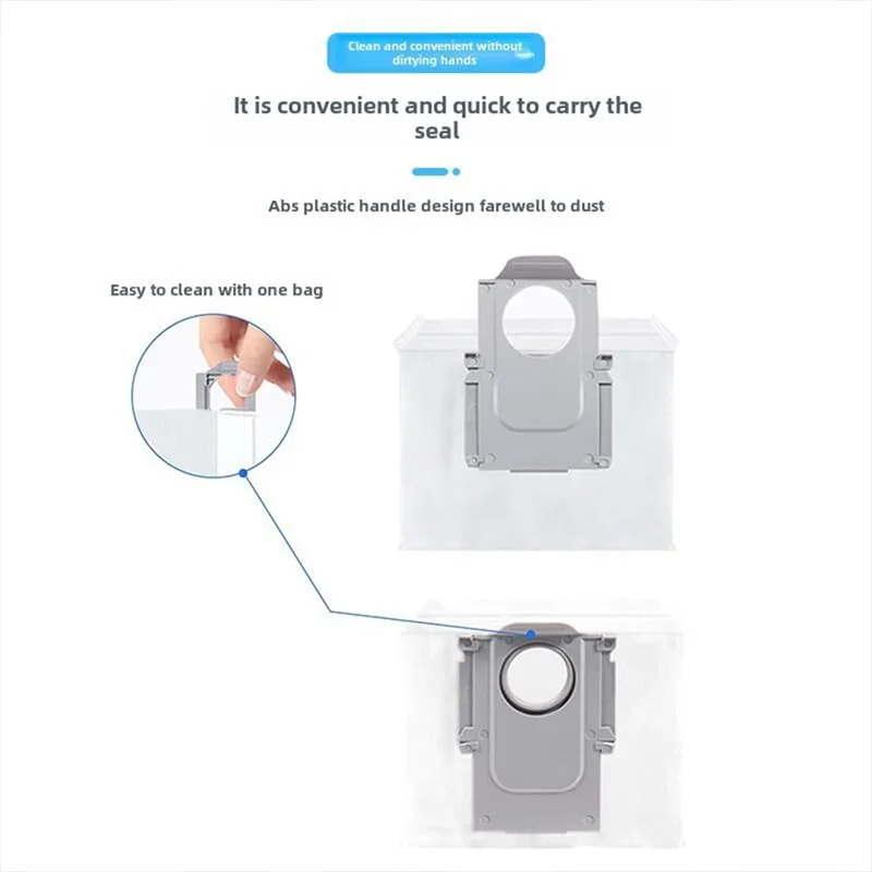 ABJY-For Roborock Q5، Q5 Pro، S7، S7 Maxv، Q7 جهاز آلي لتنظيف الأتربة أجزاء الملحقات الأسطوانة الجانبية فرش أكياس الغبار مرشحات Hepa