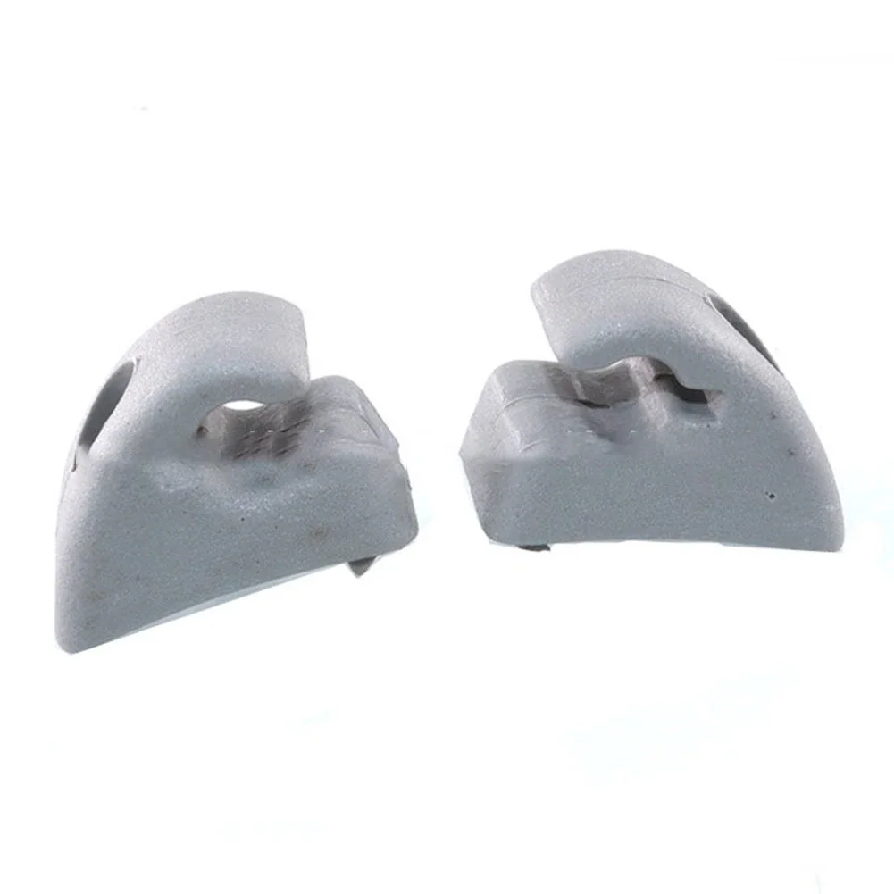 2Pcs Sun Visor Clips For CHERY QQ QQ3 Mount Bracket Holder Car Buckles Clips Gray Auto Sun Visor Support Clip Retainer Hook