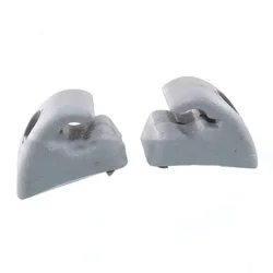 2Pcs Sun Visor Clips For CHERY QQ QQ3 Mount Bracket Holder Car Buckles Clips Gray Auto Sun Visor Support Clip Retainer Hook