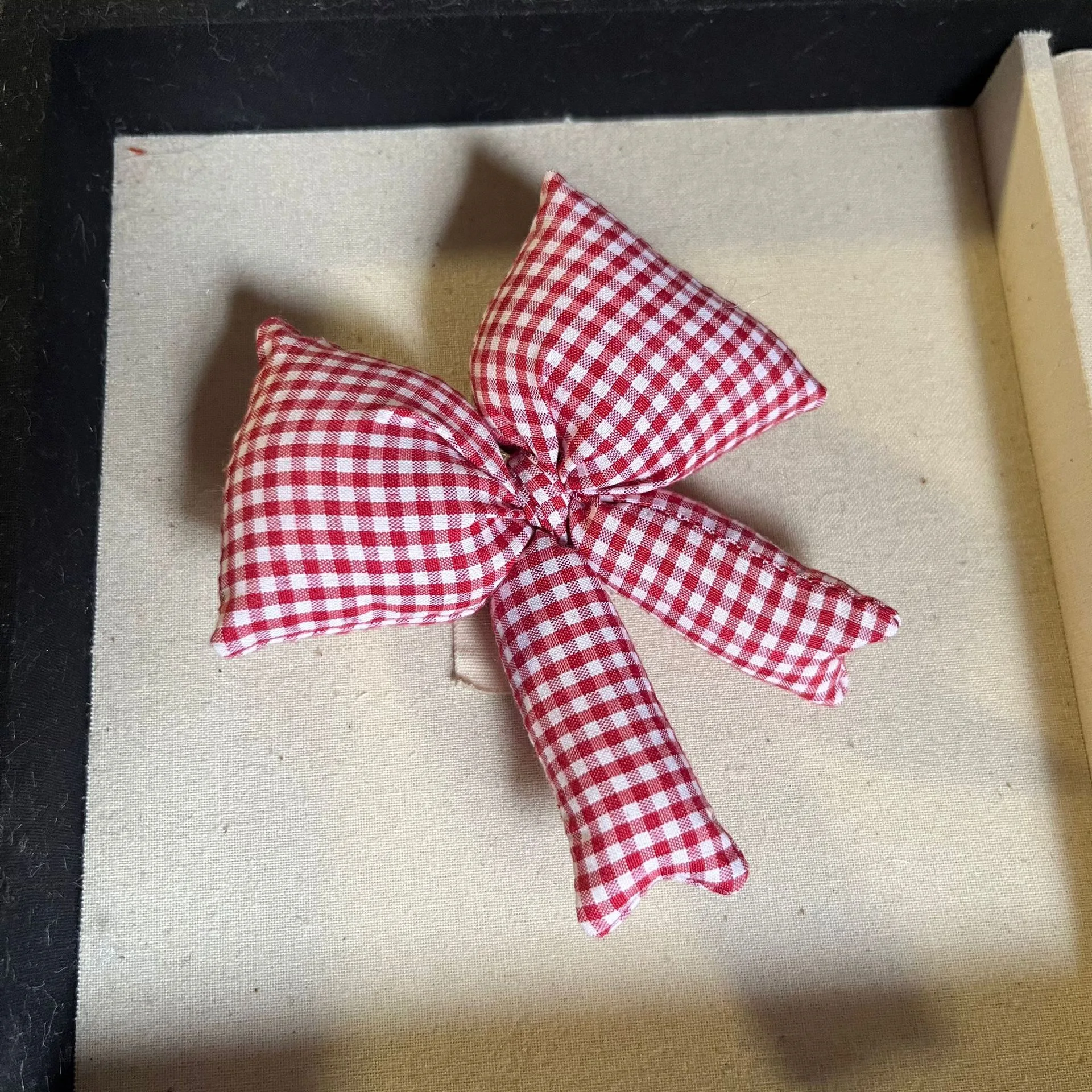 Handmade  Knot Plaid Cotton Fabric Embelliment 3D Stuffed DIY Faion Accories Hair Decor Clothing Auxiliary Ma...