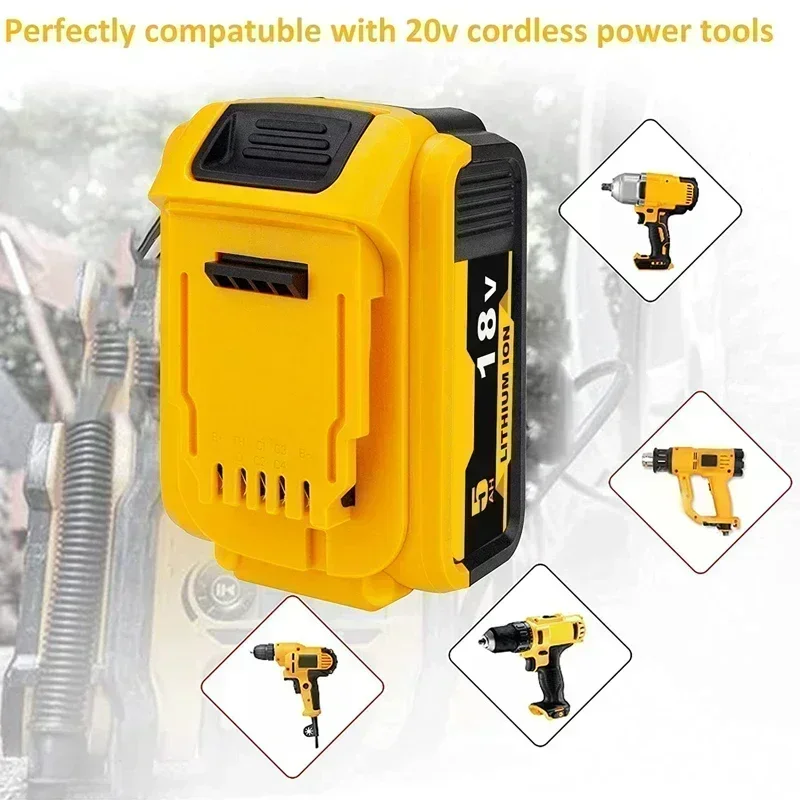 6.0ah 18V Kicserélés számára dewalt 20V Minden áram szerszámok DCB180 DCB185 DCB184 DCB200 DCB203 DCB181 újratölthető lithium-ion Üteg