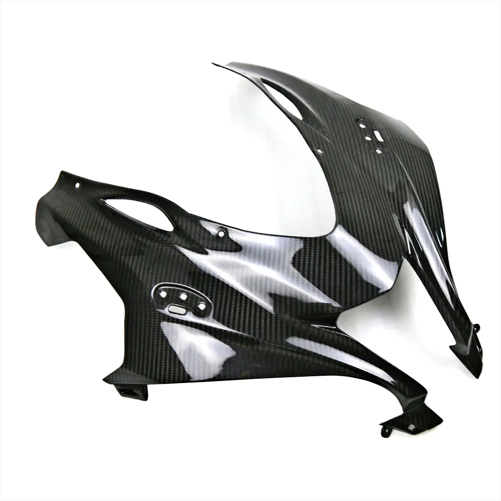 3K Full Dry Carbon Fiber Front Fairings Kit Motorcycle Body kits For Kawasaki  ZX10R 2016 2017 2018 2019 2020 2021 2022