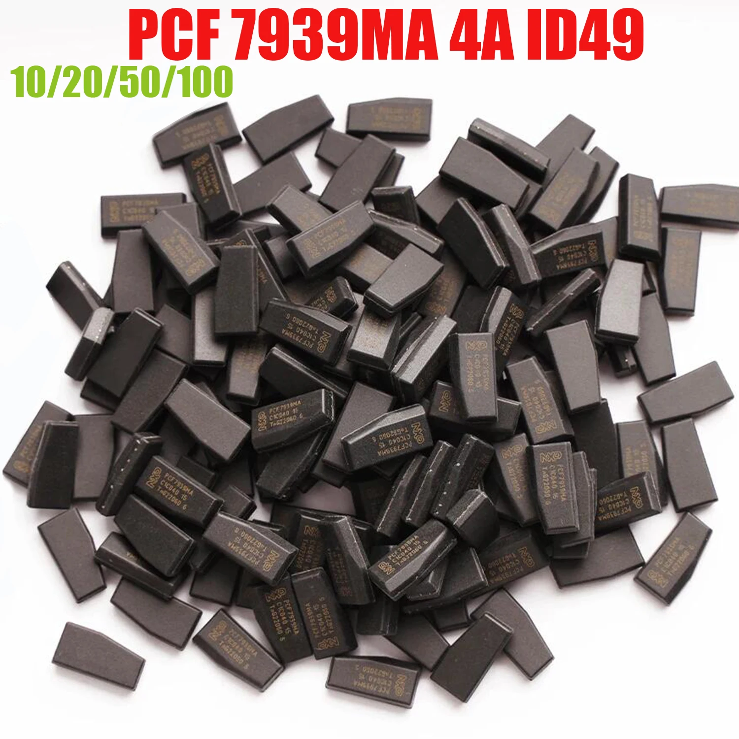 Original 7939 PCF7939MA PCF7939 7939MA Transponder Chips For Renault For Fiat Toro Mobi BB20 ID49 4A CHIP 5/10/20/50/100pcs