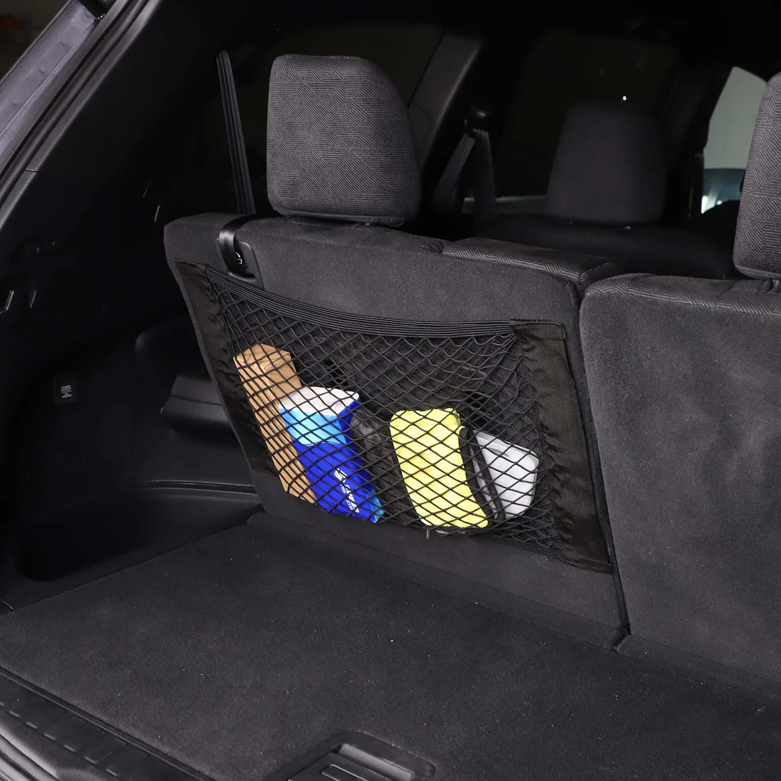 

For subaru forester 2013 2014 2015 2016 2017 2018 Car Trunk Double Mesh Organizer Cargo Organizer Car Accessories