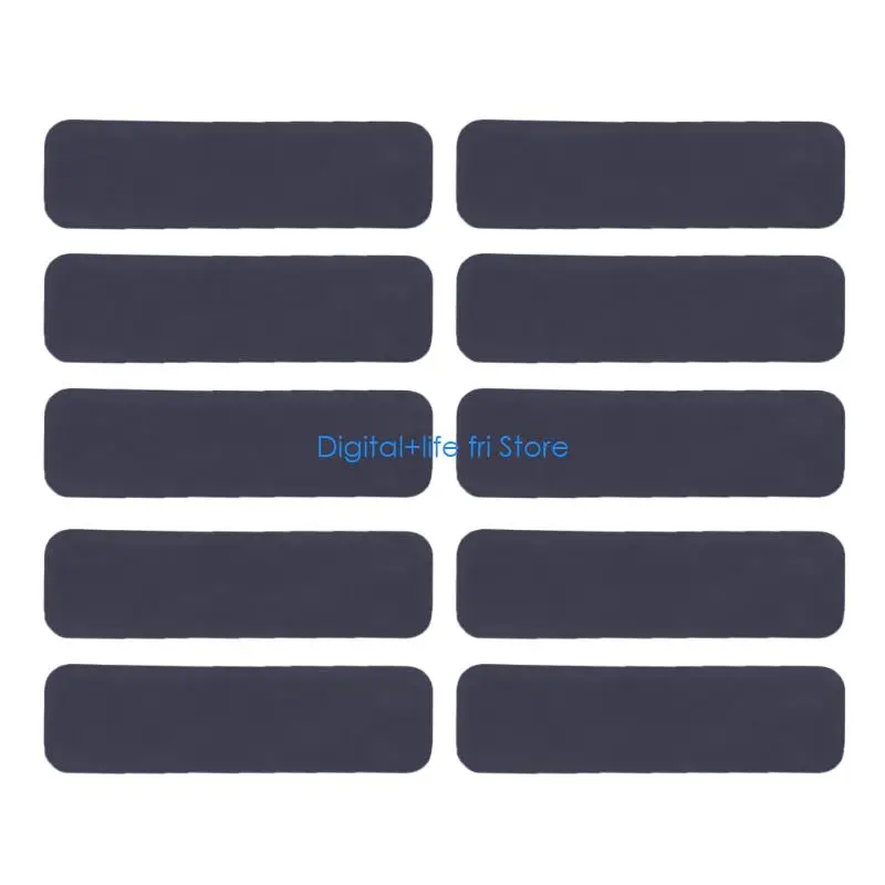 E06D Noise Reduction Silicone Mat for Game Controller Keyboard Mouse Feet Pad Anti Slip Shock Absorption Furniture Pad 10pcs