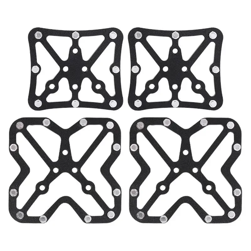 "Pedaales de bicicleta autoblocantes de liberación rápida para bicicleta de montaña/carretera, pedales planos de conversión de zapato de bloqueo, accesorios de ciclismo (ajuste universal)"
