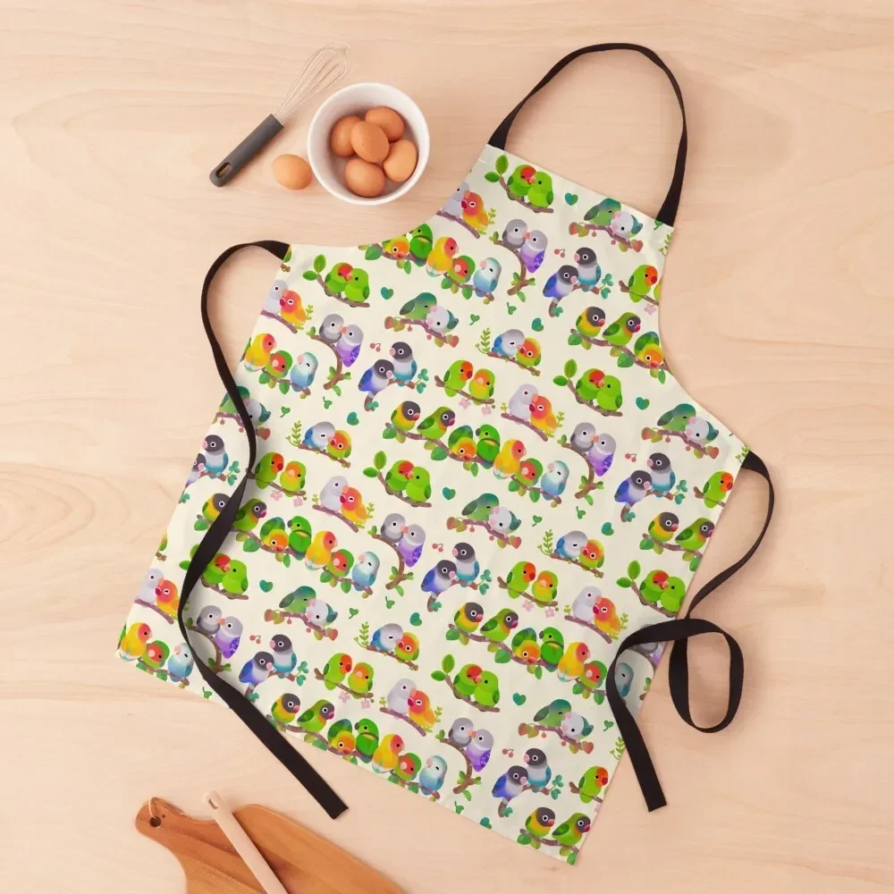 

Lovebird Apron For Cooking useful gadgets for home For Hairdresser cookings women Apron