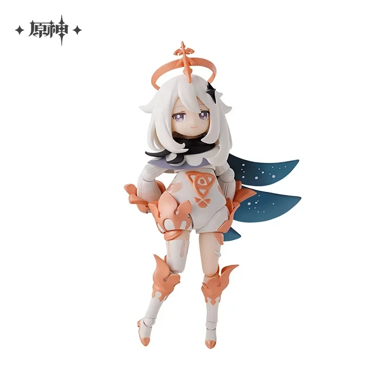 Genshin Impact Official Cosplay Paimon 10CM S.H.Figuarts Action Figures Cartoon and Anime Merchandise Desk Ornaments
