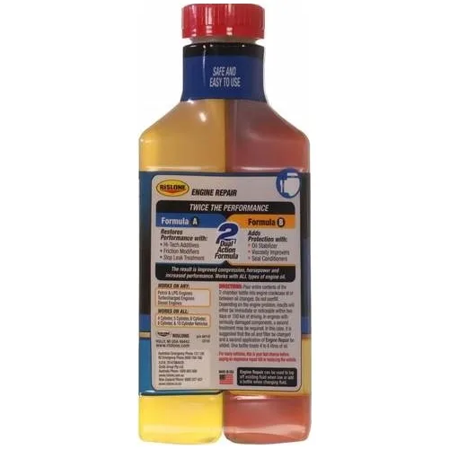 Rislone Engine Repair 500 ml-Engine Performance Replenishing + Rislone Crankshaft Oil Seal Repair 44240