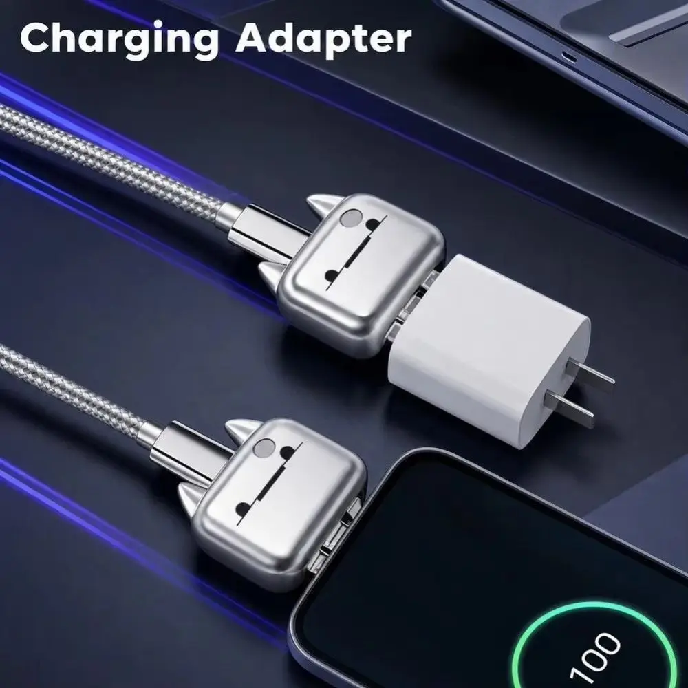 140W Auto Disconnect Charger Adapter Overcharge Protection Type-C Phone Charge Separator with Full Charge Auto Cut Function