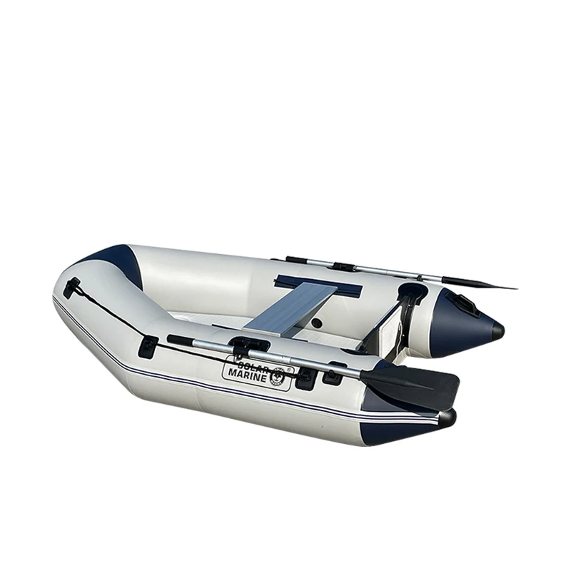 Solar Marine 2 Person 2.3M High Speed Kayak Inflatable Assault Boat Luxury Yacht Air Deck Floor for Water Play Entertainment - view 2