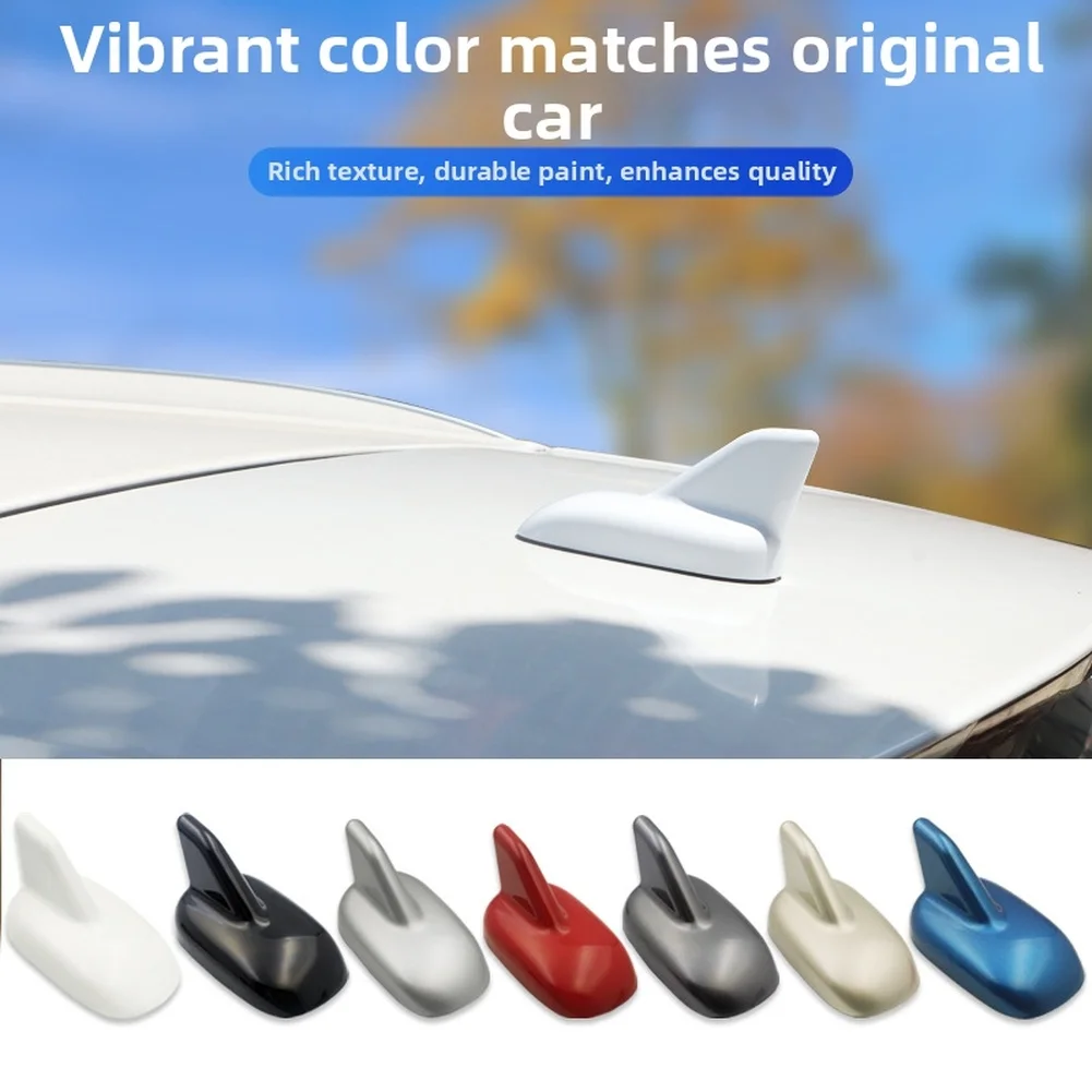 

Vehicle Roof Antenna Decorative Sticker 11*6.1*5.7cm Car Roof Sticker ABS Decorative Radio Signal Vehicle Roof Exterior Parts