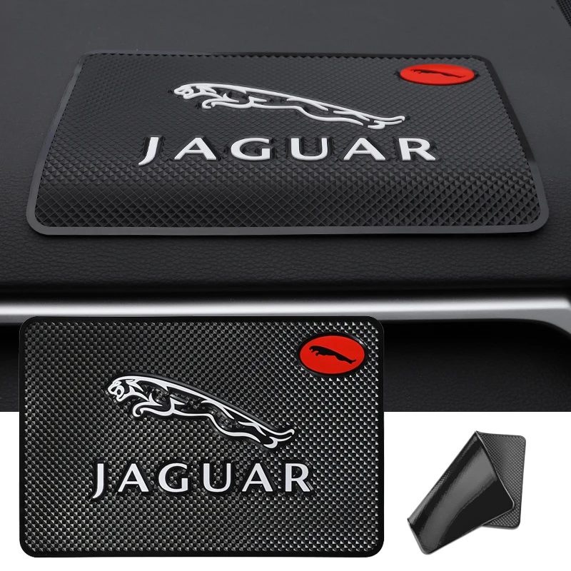 Painel do carro antiderrapante tapete de armazenamento chave do telefone acessórios do carro para jaguar x s f xf xe xj xk xel xfl xjl xj6 xjs xkr xfr f-type