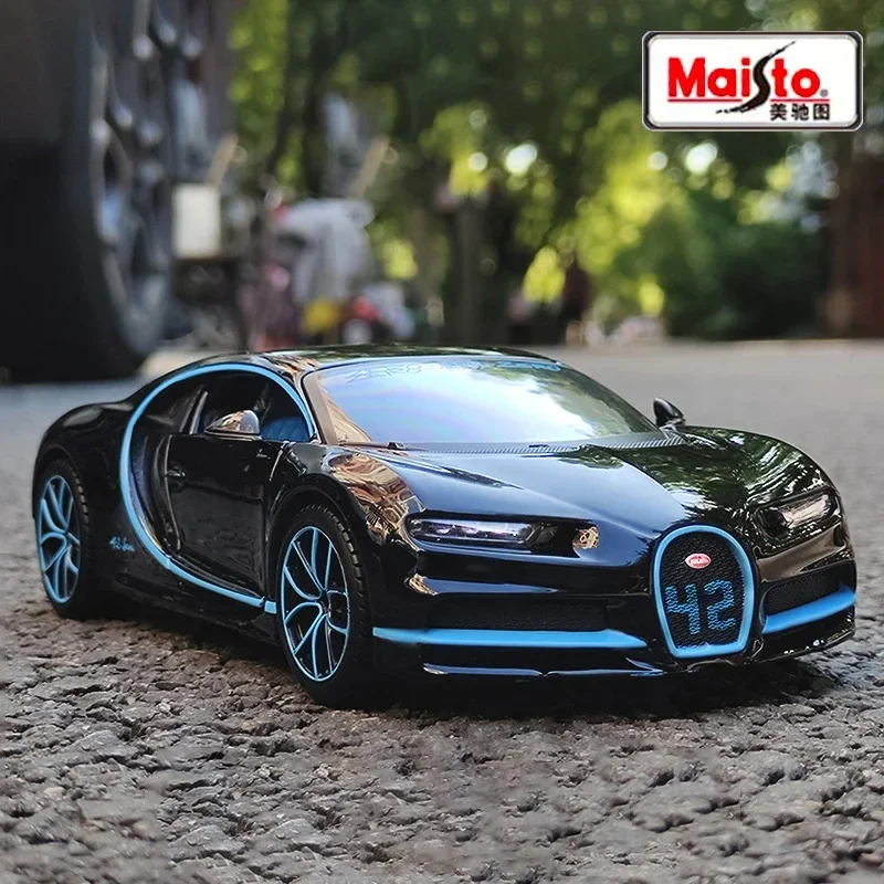 

Maisto 1:24 Bugatti Chiron Divo модель автомобиля из сплава, Литые и игрушечные автомобили, коллекционная игрушка