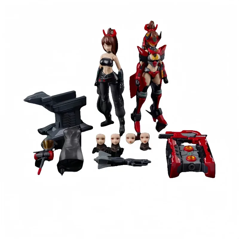 

Spot Will Be The Soul of Ji Ying Series Ugly Cow Machine Mother 12-часовая уродливая двойная оригинальная сборная модель Подарочная коллекция