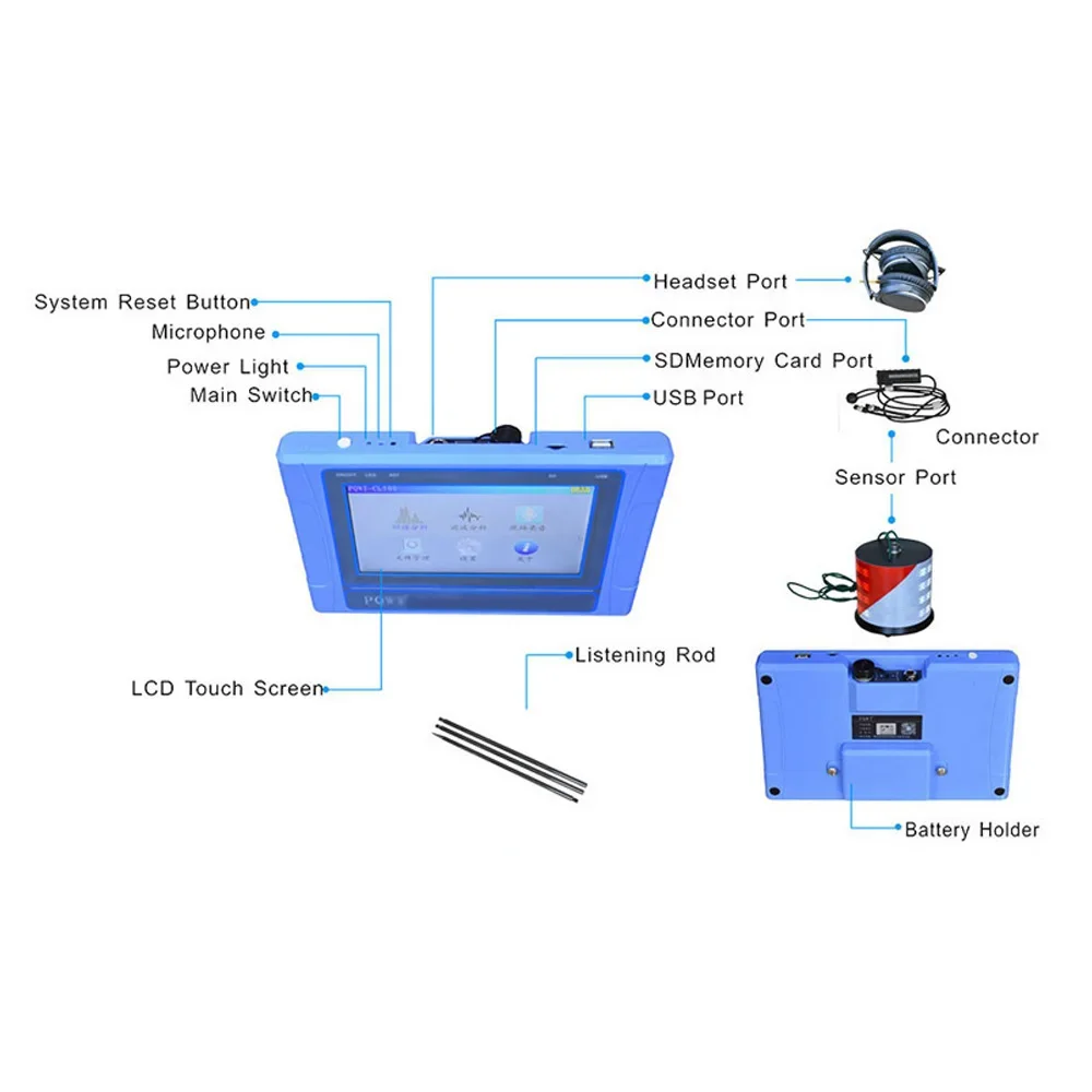 Pipeline Robot Detection Waterproof Tester Air Tightness Detection And Leak Detection Equipment