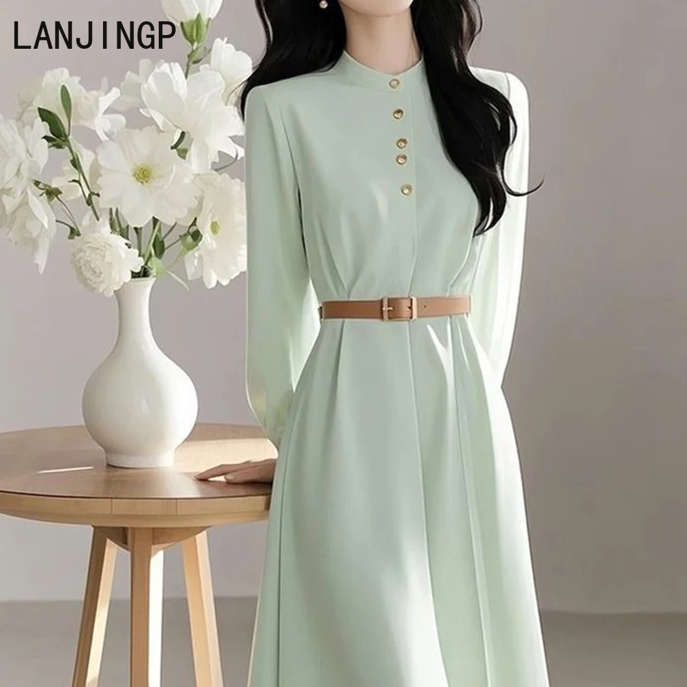 

Spring Celebrity High-end Muse Fan High-end Sense Dignified High-class Society Light Sophisticated Style White Dress