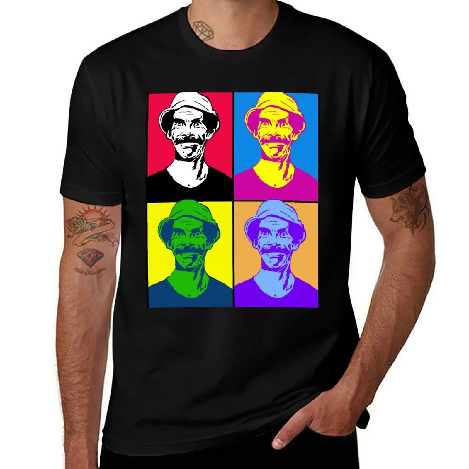 

Don Ramon - Warhol T-Shirt cotton t shirts man 100% t shirt for man T-Shirt