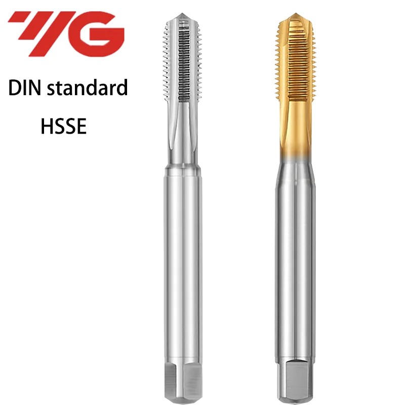 Korea YG DIN Standard Spiral Fluted Tap Pointed M2 M2.5 M3 M4 M5 M6 M8 M10 M12 M14 M16 M18 M20M24M27M30 Screw Thread Taps