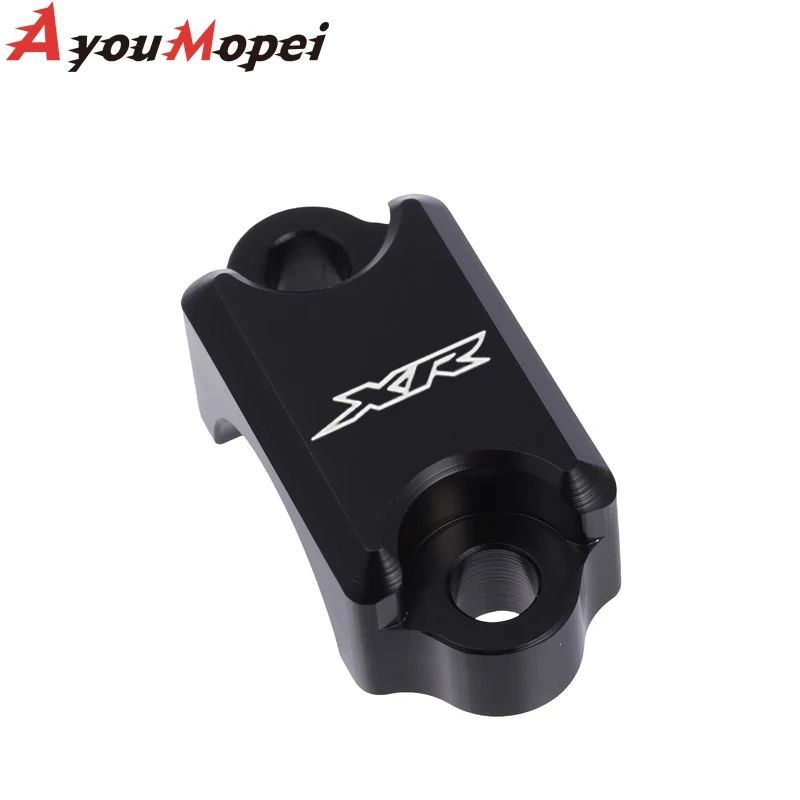 Front Brake Master Cylinder Clamp Cover For Honda XR 125 150 190 230 250 400 600 650 L/R/Motard Motorcycle Handlebar Clamp