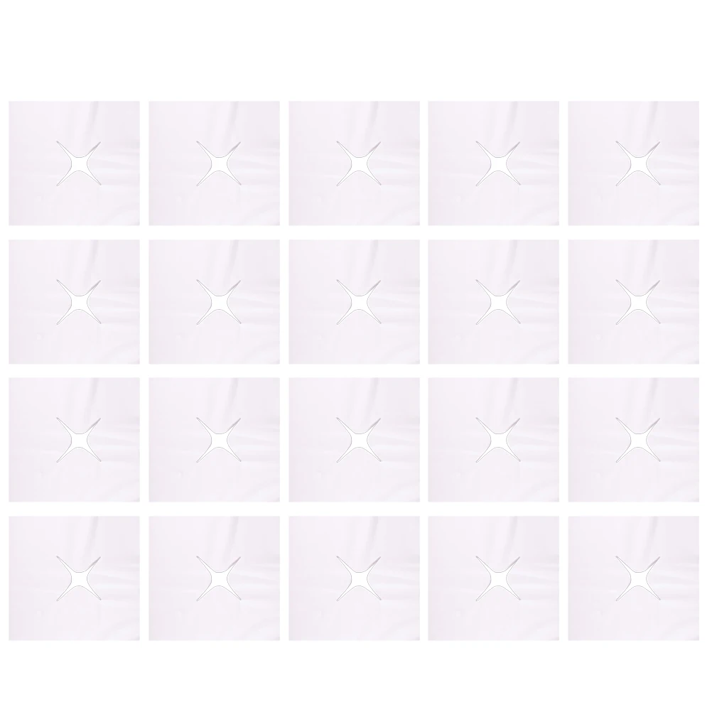 

200pcs Disposable Massage Hole Pillow Mat Non-Woven Fabric Spa Salon Bed Cushion Breathable Bacteria Isolation For