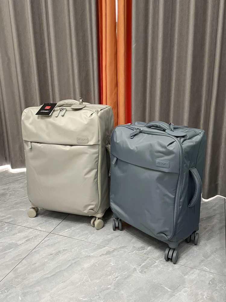 

Ultra-Light Ox Fabric Lage Bag with Four-Way Wheels 20 Inch Che-In Suitcase Handheld Bag Password Box 24 Travel Soft...