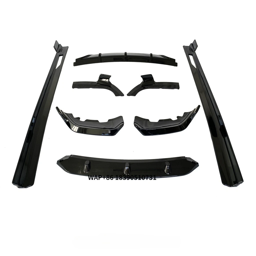 

New X6 G06 Black Knight Style ABS Body Kit with Front Lip Side Skirts & Diffuser for G06 PRE Auto Parts