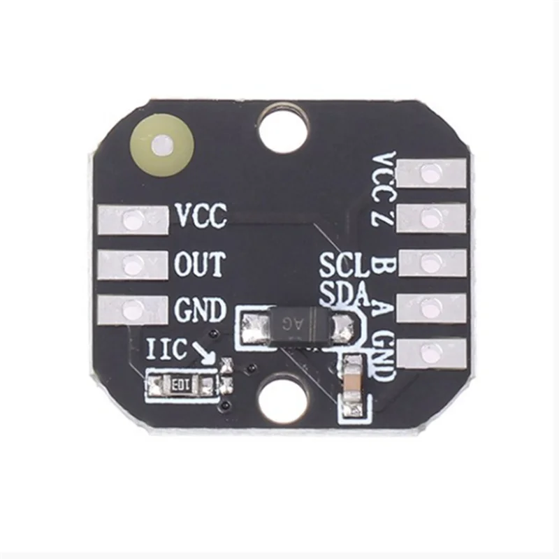 ABGN 2 ชิ้น MT6701 แม่เหล็ก Encoder โมดูล PWM/I2C อินเทอร์เฟซสําหรับ AS5600 เปลี่ยน, มอเตอร์ไร้แปรงโหมด ABZ 1024 เส้น