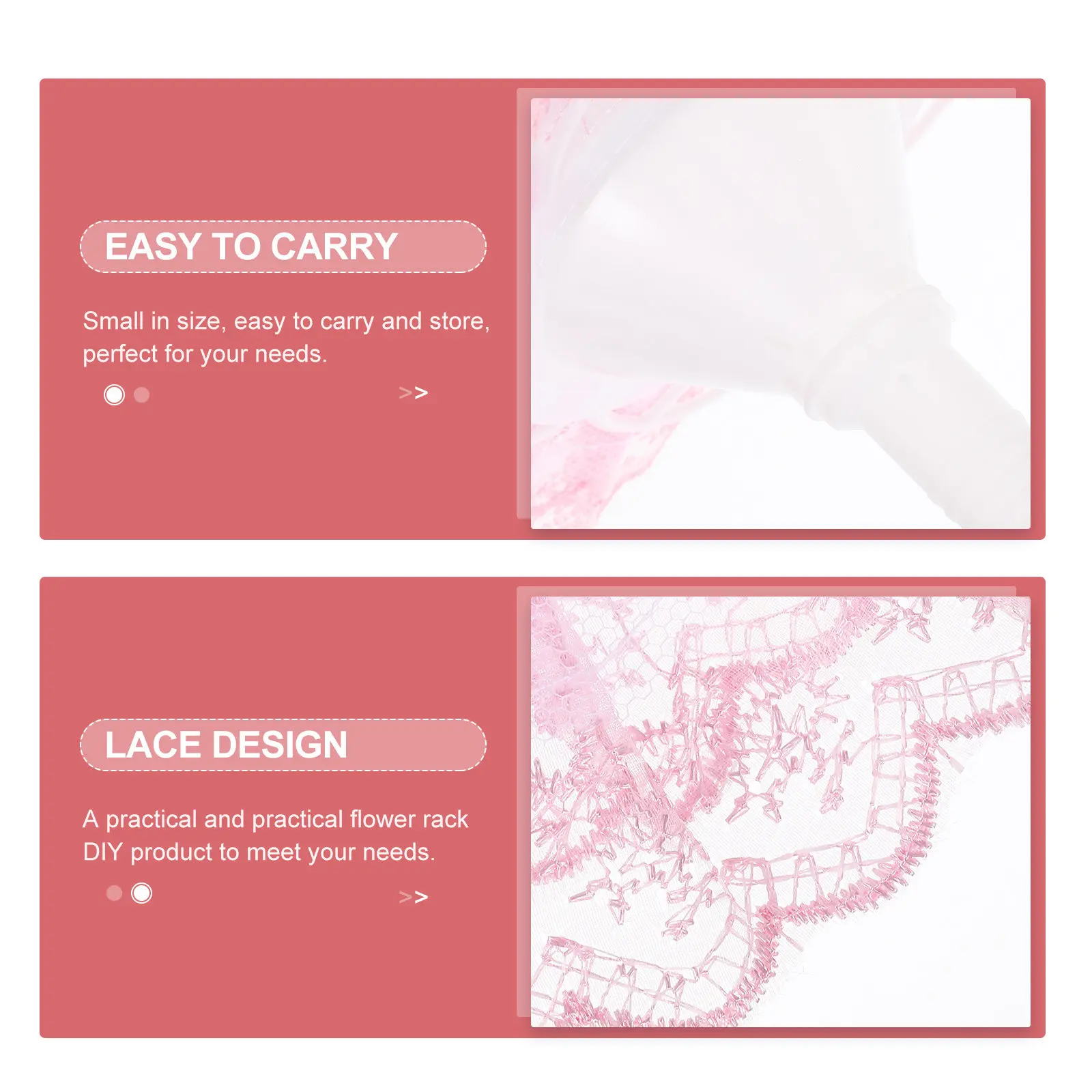 

3 комплекта держателей для свадебных цветов: для самостоятельного изготовления букетов невесты, поддержка для искусственных цветов, декоративные кружевные воротники, держатели для букетов для невесты