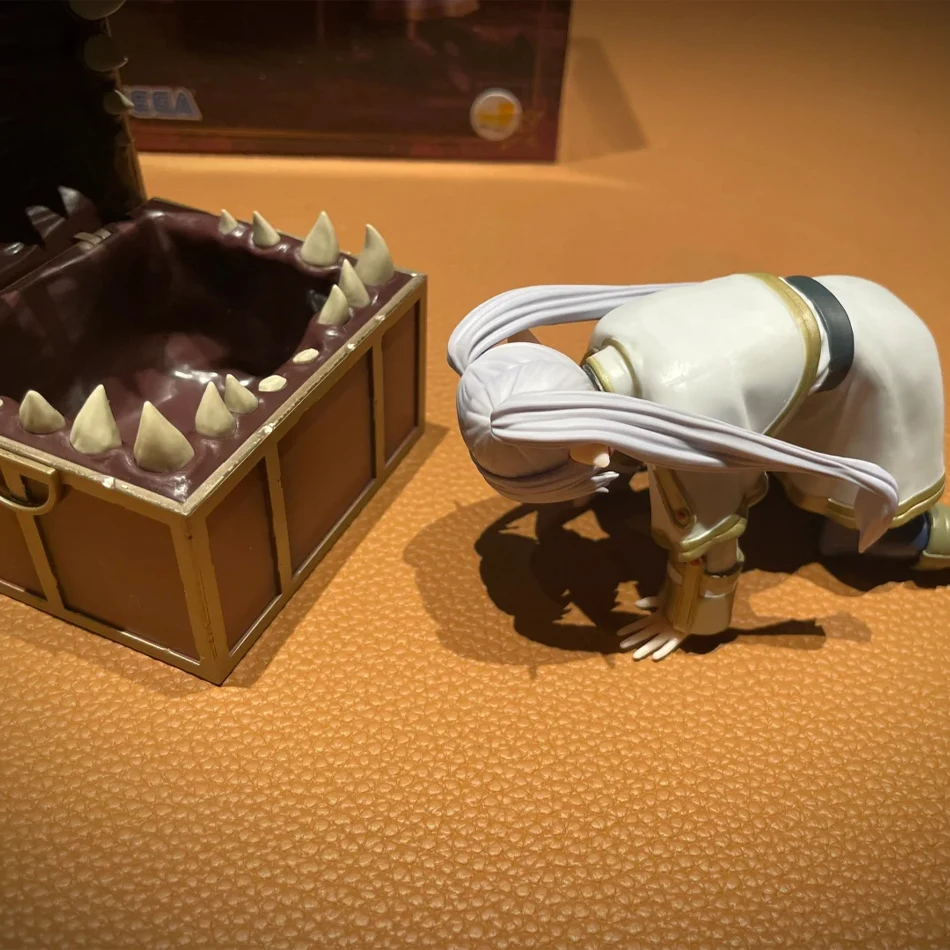 Frieren Beyond Journey's End Frieren Treasure Box Monster شخصيات كرتونية لعبة السرخس المعكرونة سدادة عمل التماثيل