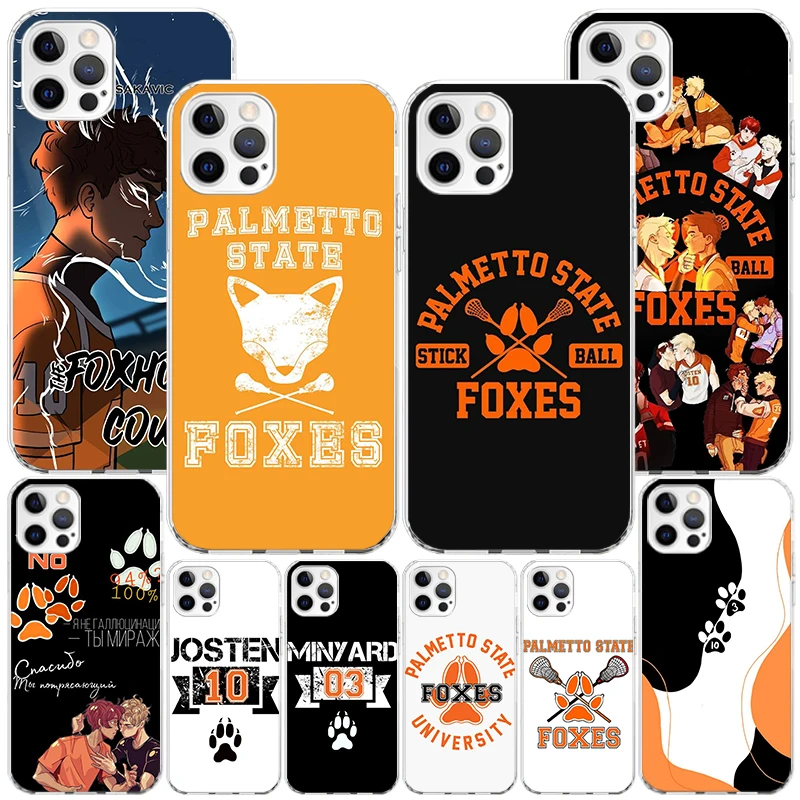 Andreil All For The Game Palmetto State Foxes Phone Case For Apple iphone 16 15 14 13 12 11 Pro Max SE X XS XR 7 + 8 Plus Print 