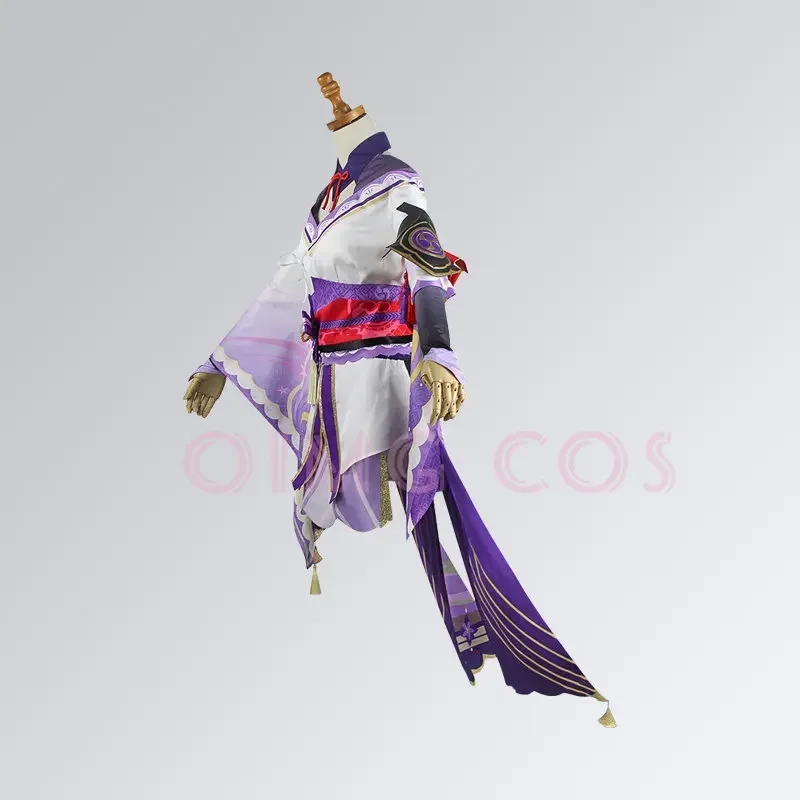 تأثير رايدن شوغون تأثيري حلي الكبار كرنفال موحدة شعر مستعار أنيمي هالوين ازياء حفلة تنكرية النساء لعبة Beelzebul D