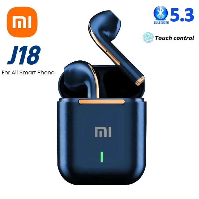 Xiaomi J18 TWS Wireless Earphone HiFI Stereo With Microphone Bluetooth Touch Waterproof Noise-cancelling Sport Running Headset