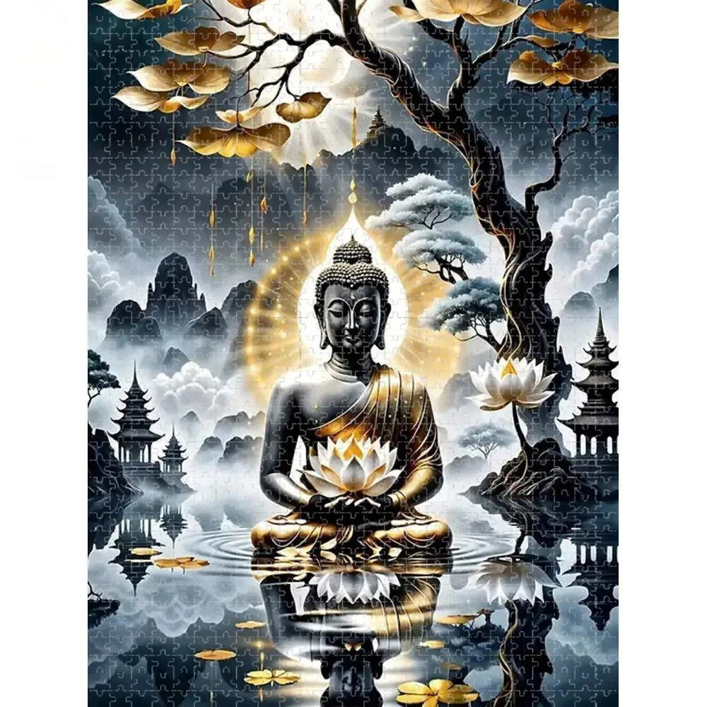 

Пазл для взрослых 75*50 см, 1000 деталей, тематика: религия, антистресс, идеальный подарок на праздник, для творчества и развлечений своими руками