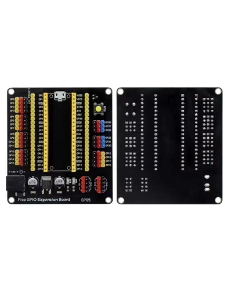Raspberry Pi Pico لوح تمديد GPIO Breakout تمديد محول على متن الذكور والإناث دبابيس لبيكو