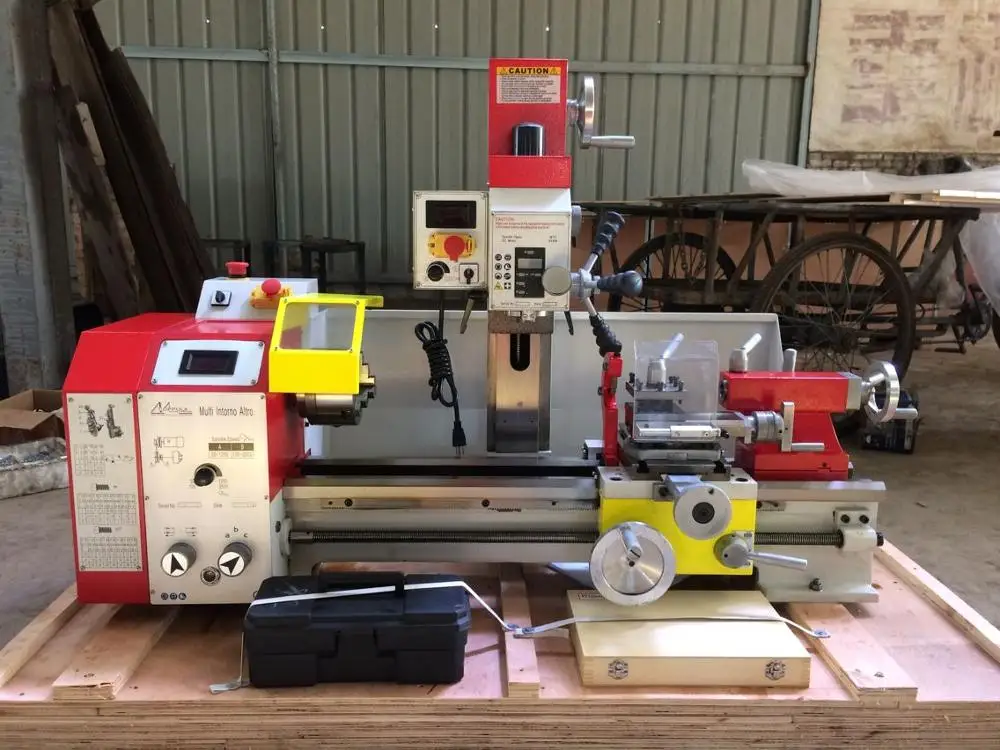 Airow Manual Lathe Mini Bench MPV280 Multi Purpose Lathe Combined Lathe From China Factory for Metal Working
