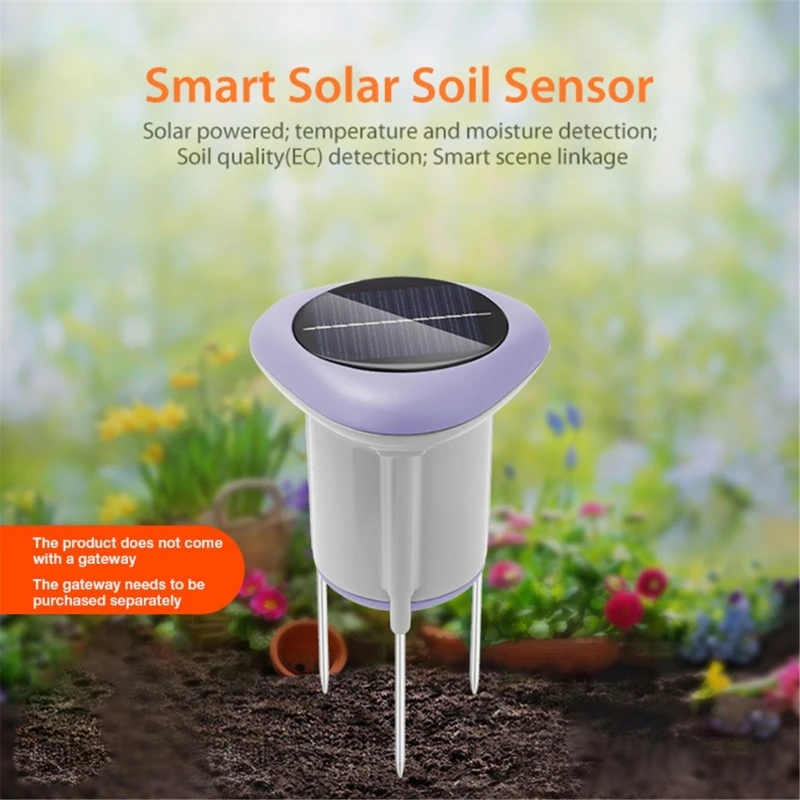 เครื่องทดสอบดินแสงอาทิตย์สำหรับข้อมูลอุณหภูมิความชื้นแบบเรียลไทม์ผ่านแอปพลิเคชันมือถือ