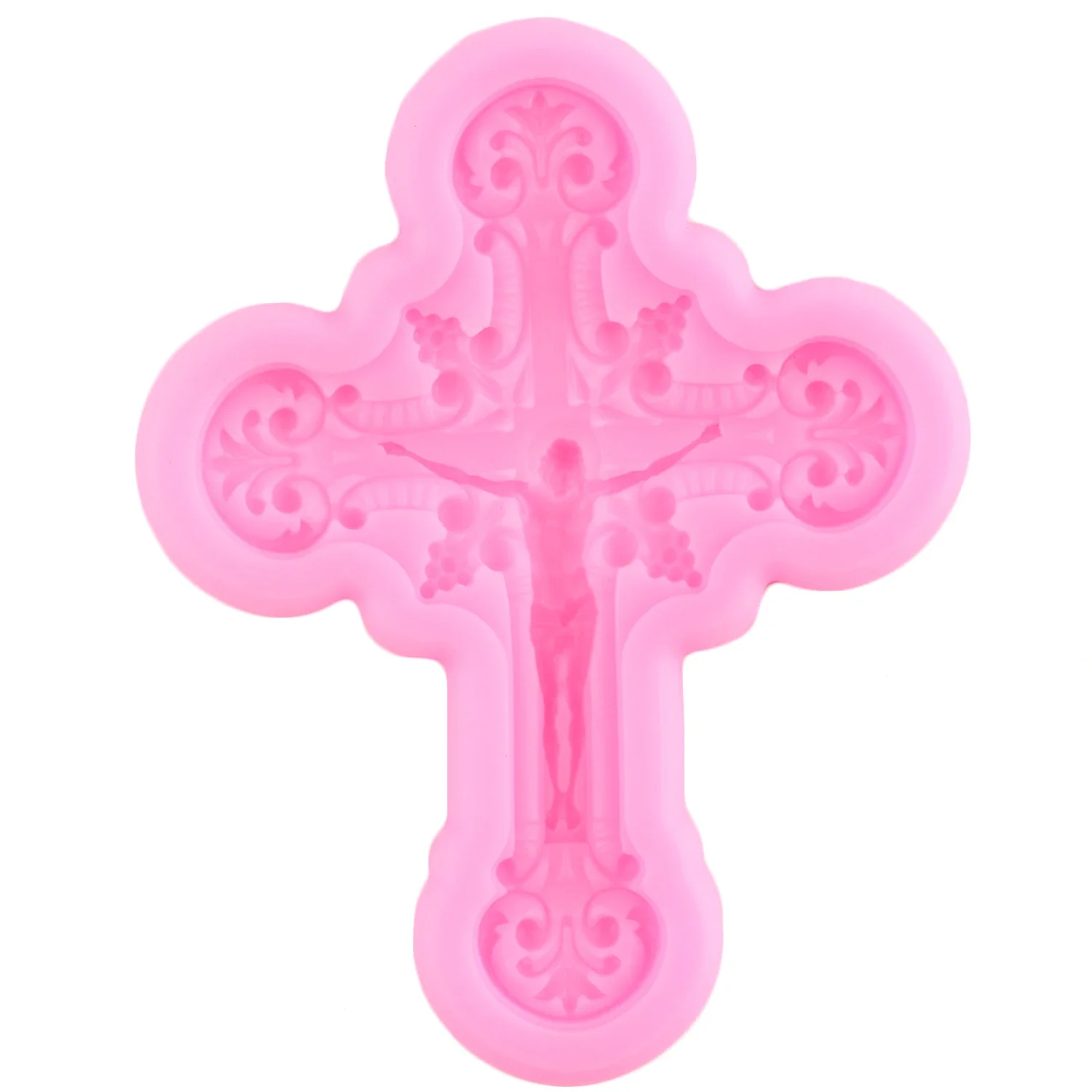 Charlice Cup Baptism Trophy Silicone Mold Cross Fondant Molds Communition Cup Cake Baking Icing Mould Candy Chocolate Moulds