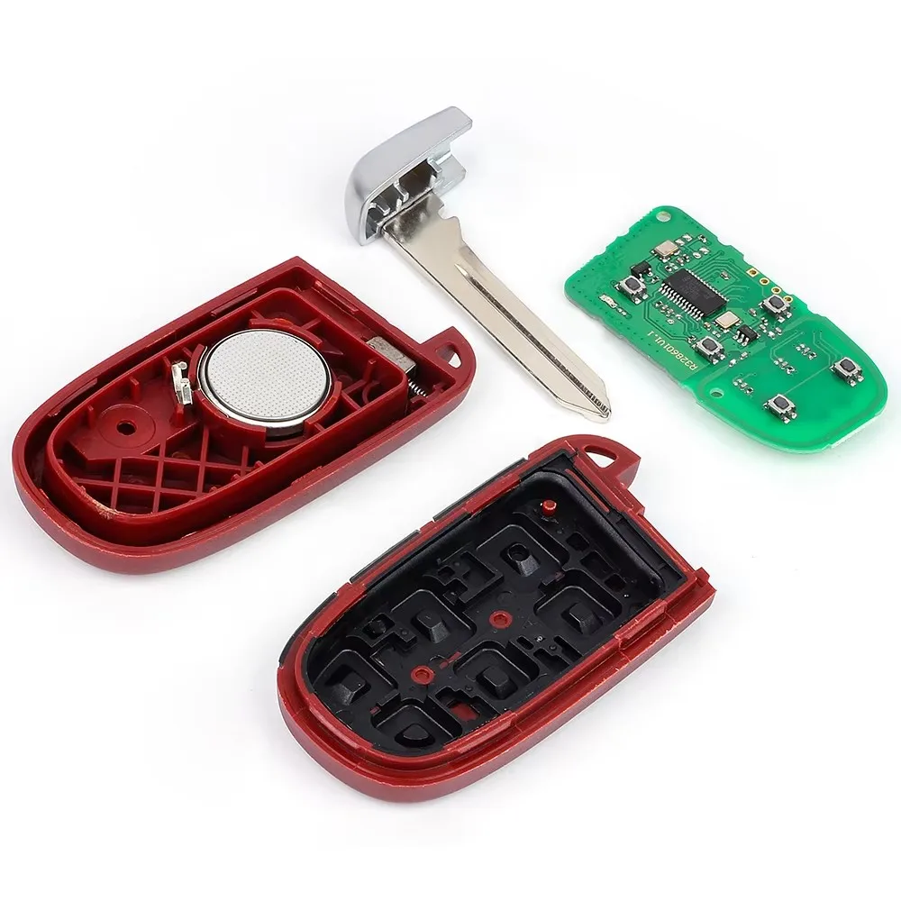 

Чип KEYECU 433 МГц ID46 для Chrysler 300 для Dodge Charger Journey Challenge Dart Durango, автоматический умный дистанционный брелок M3N-40821302