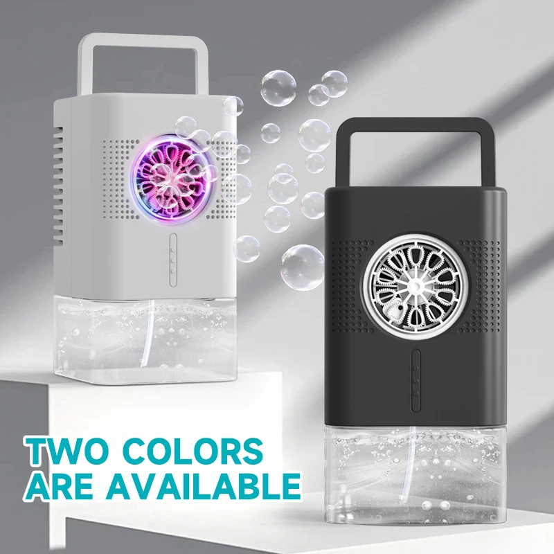 Bellenblaasmachine speciaal ontworpen voor buitenfeestjes, met een capaciteit van 400 ml, is een draagbare bubbel met lange levensduur en grote capaciteit