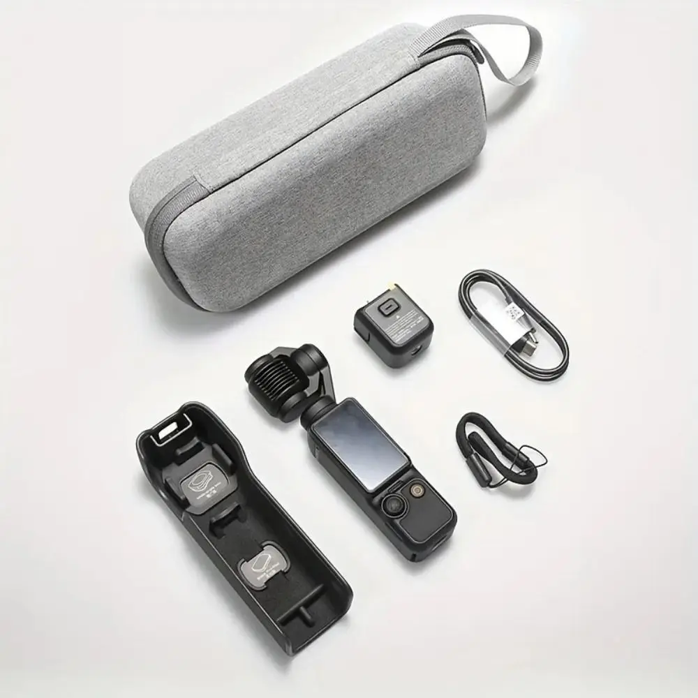 Protective Camera Bag Large Capacity Shockproof Protection Carrying Case Durable Action Camera Case for DJI Osmo Pocket 3