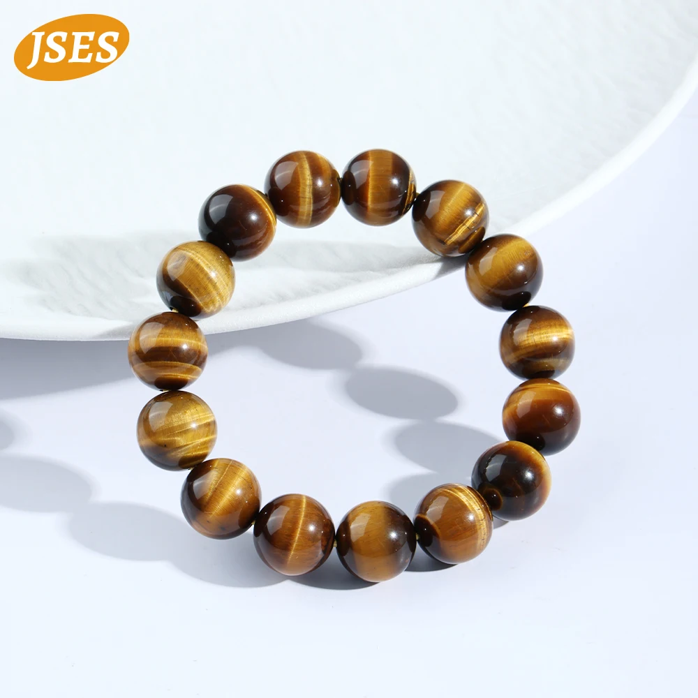 AAA Natural Brown Yellow Tiger Eye Bracelet Beads for Jewelry Making DIY Accessories Women Men Friendship Surprise Jewelry Gift