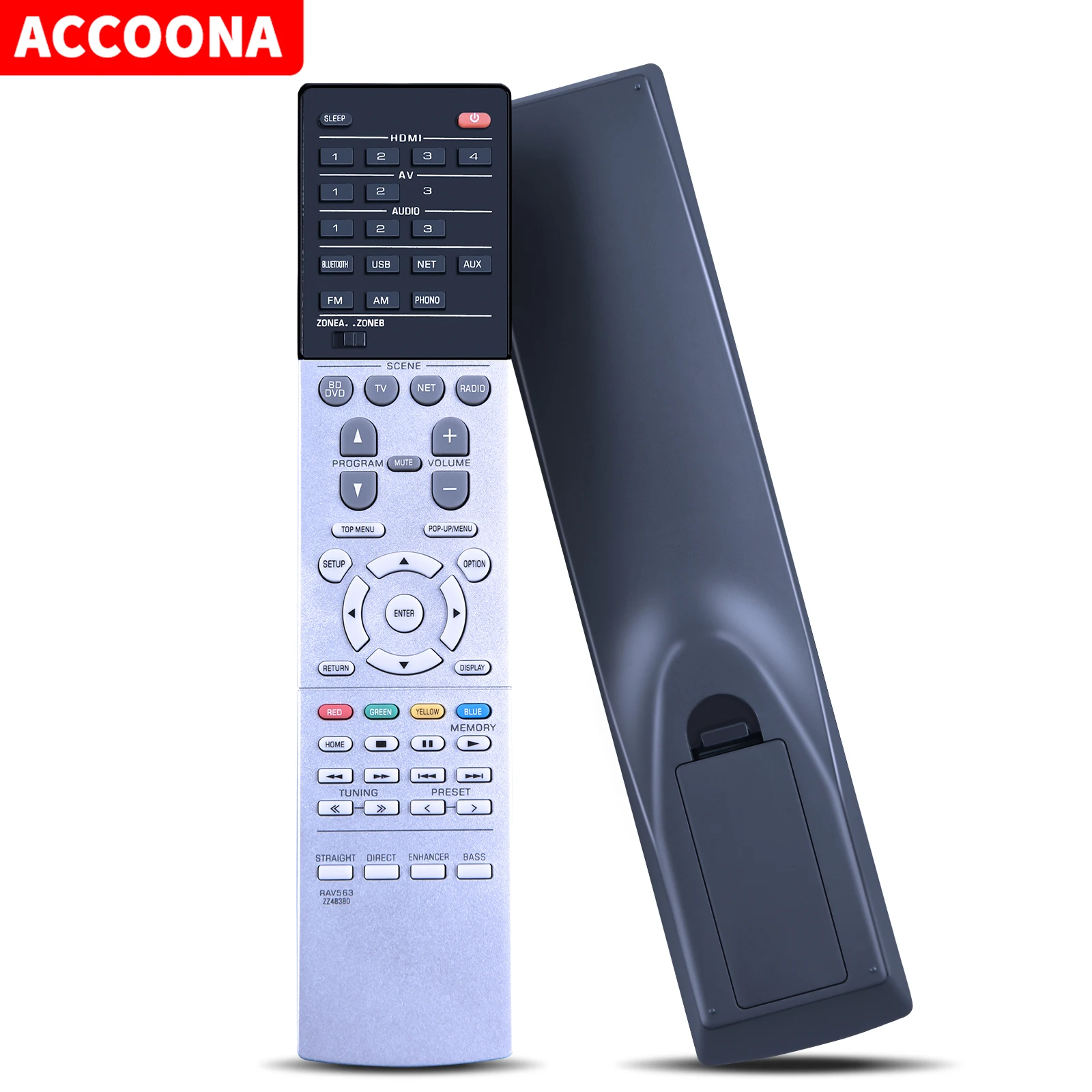 

For Yamaha AV Receiver Remote Control RAV563 ZZ48380 RXA680 RX-A680