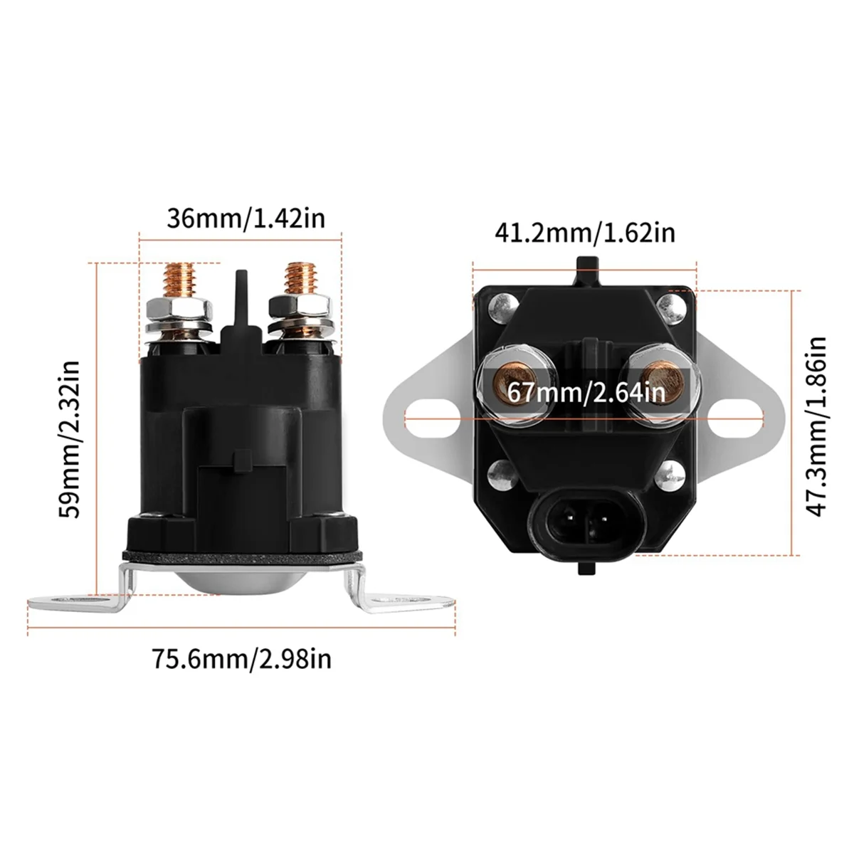 

Соленоид BAAX 04781700, совместимый с соленоидом Gravely ZOOM I ZTX XL, газонокосилка с нулевым поворотом