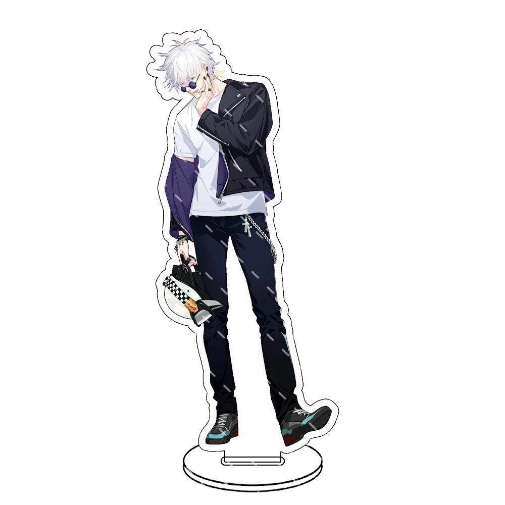 Anime Jujutsu Kaisen Keychain Acrylic Figure Stand Model Custom Pattern Halloween Christmas Children's Gift