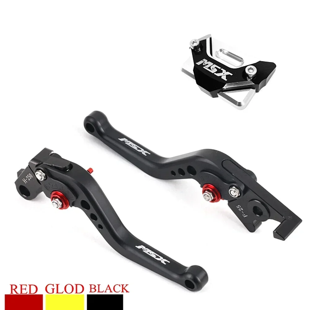 3D Brake Fluid Reservoir Cover & Brake Clutch Lever For HONDA MSX 125 Grom 2013-2020 MSX 125 SF 2016-2020