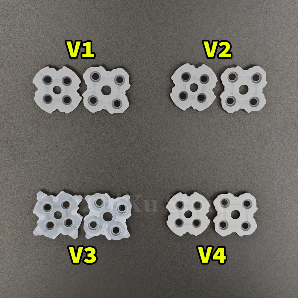 For PS5/PS5 Slim Controller Conductive Rubber Adhesive Button Pad Keypads for DualSense 5 BDM 010 020 030