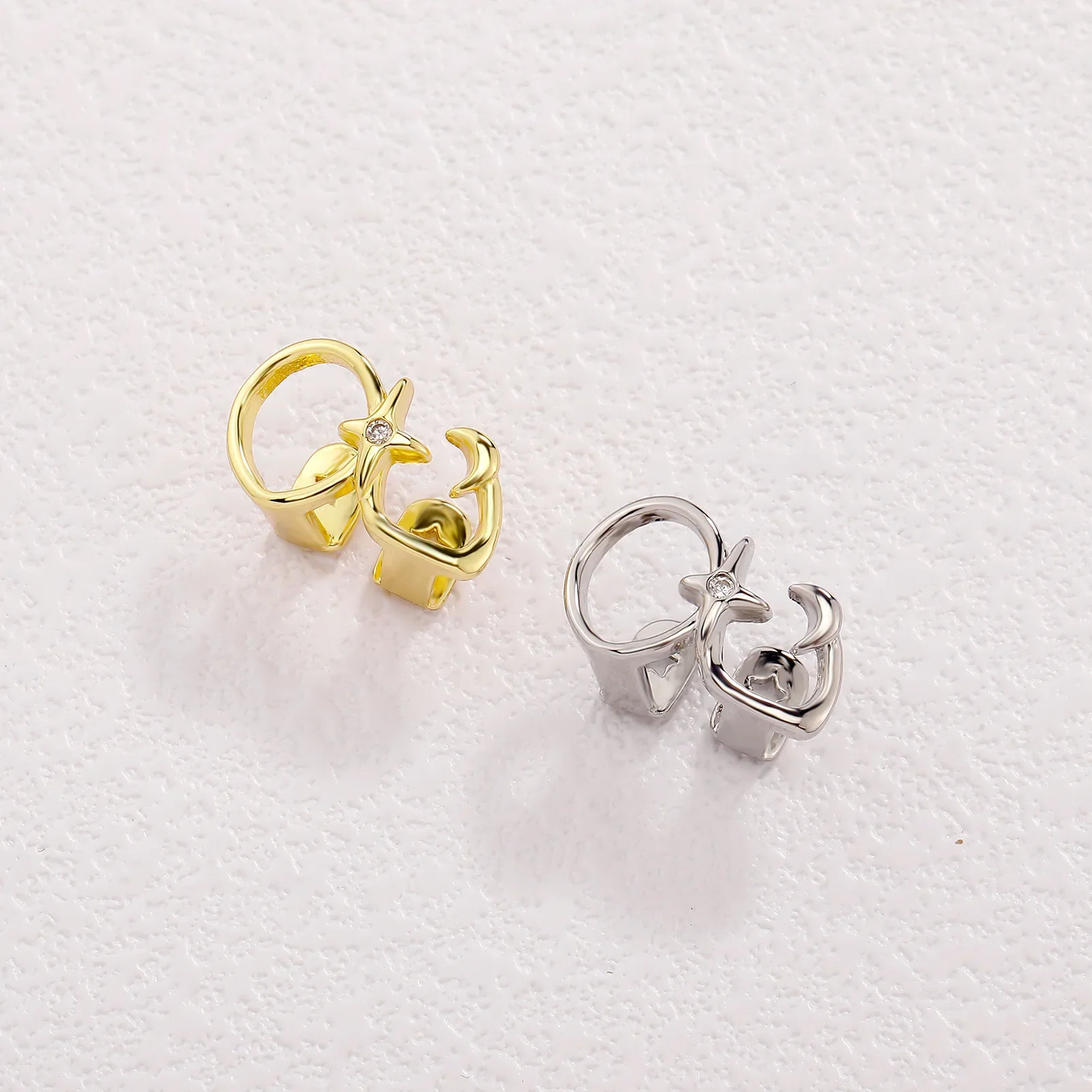 เครื่องประดับฟันรูปดาวสี่แฉกสุดเท่ สไตล์ฮิปฮอป สำหรับงานปาร์ตี้ หรือใส่ในชีวิตประจำวัน สไตล์สตรีท